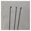 20 Pieces A Lot 14G Diameter 2.0mm Black Color Bicycle Spokes J-Bend Round Body Length (Color : Length 279mm) view 4