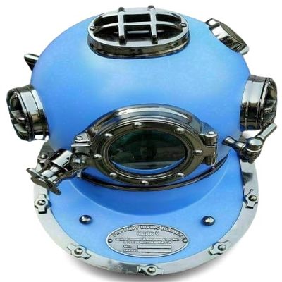 U.S Navy Deep Sea Scuba Mark V Divers Diving Helmet 18 Inch Dcor & Gift