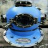 U.S Navy Deep Sea Scuba Mark V Divers Diving Helmet 18 Inch Dcor & Gift view 2