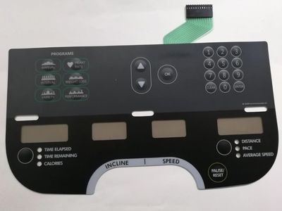 1 Pieces NEW Membrane Keypad FOR Precor 932i Treadmill Panel Switch Button Film
