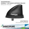 Shakespeare Dorsal Antenna Black Low Profile 26' RGB Cable w/PL-259 view 2