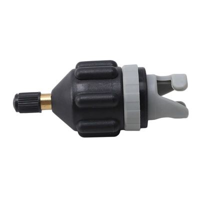 MSAOWUED Inflatable Boat SUP Pump Adaptor Air Pump Converter Air Valve Adapter Conventional Air Pump Adapter Pumping Head Connector for Inflatable Kayak Stand Up Paddle Board Inflatable - Black