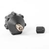 MSAOWUED Inflatable Boat SUP Pump Adaptor Air Pump Converter Air Valve Adapter Conventional Air Pump Adapter Pumping Head Connector for Inflatable Kayak Stand Up Paddle Board Inflatable - Black view 3