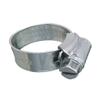 Trident Marine 316 SS Non-Perforated Worm Gear Hose Clamp - 3/8" Band - (5/16"  9/16") Clamping Range - 10-Pack - SAE Size 3 view 1