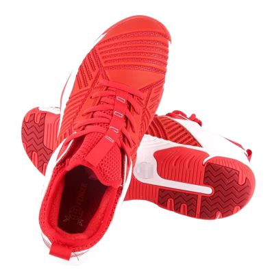 KJHY Fencing Shoes Youth Professional Training Shoes Male and Female Children's Foil Fencing Equipment Fencing Competition Sports Shoes (Thickness : Red, Size : 33)