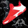 KJHY Fencing Shoes Youth Professional Training Shoes Male and Female Children's Foil Fencing Equipment Fencing Competition Sports Shoes (Thickness : Red, Size : 33) view 4
