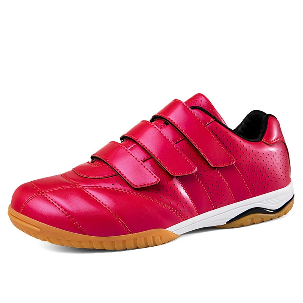 KJHY Professional Fencing Sports Shoes Children's and Adult Fencing Competition Training Shoes (Thickness : Red, Size : 44)