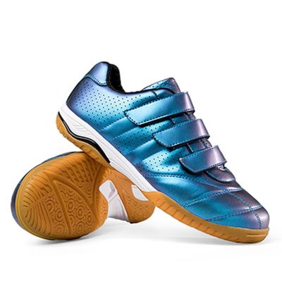 KJHY Professional Fencing Shoes Men's and Women's Fencing Sports Shoes Fencing Competition Shoes Wear-Resistant and Non Slip (Thickness : Blue, Size : 33)