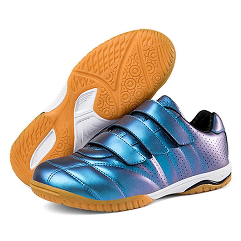 KJHY Professional Fencing Sports Shoes Children's and Adult Fencing Competition Training Shoes (Thickness : Blue, Size : 40)