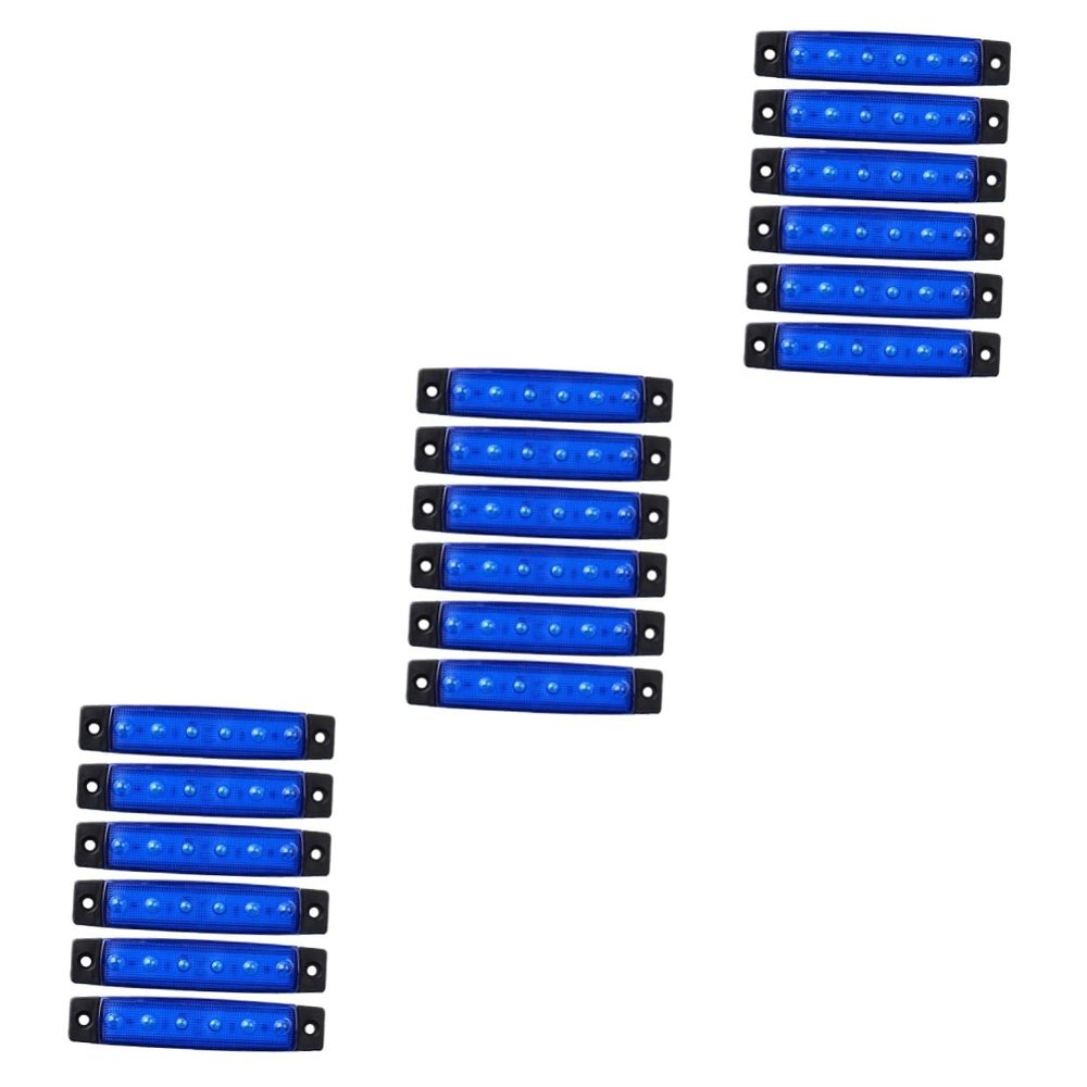 BESPORTBLE 18pcs Boat Lights Boat Navigation Lights Stern Low Power Consumption Material Safe Night