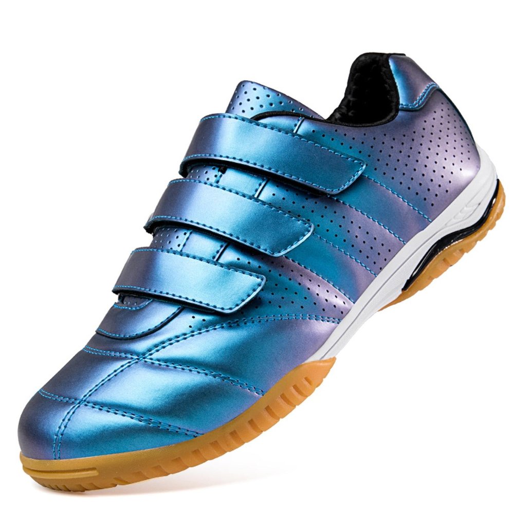 KJHY Fencing Shoes Professional Training and Sports Shoes for Men and Women Youth Foil Fencing Equipment Non-Slip Fencing Shoes for Competitive Competitions (Thickness : Blue, Size : 32)