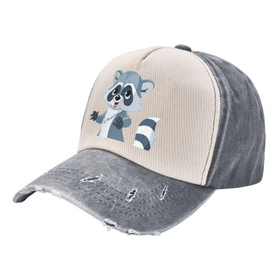 Cute Raccoon Fashion Retro Baseball Caps,Casual Baseball Caps,Cowboy Hats,Embrace Fashion and Function