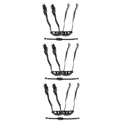 BESPORTBLE 9pcs Adjustable Chin Straps for Hard Hats Lightweight Helmet for Construction Safety Easy to Use