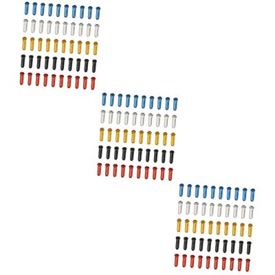 BESPORTBLE 300pcs Bike Brake Cable End Caps Brake Cable Tail Caps Bike Crimps Tails Accessories Bicycle End Covers