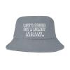 Kritett Life's Tough Get A Helmet Man Bucket Hat Bucket Hat Vintage Hats Golf Accessories for Fishing Must Haves Light Grey view 1