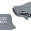 Kritett Life's Tough Get A Helmet Man Bucket Hat Bucket Hat Vintage Hats Golf Accessories for Fishing Must Haves Light Grey view 2