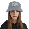 Kritett Life's Tough Get A Helmet Man Bucket Hat Bucket Hat Vintage Hats Golf Accessories for Fishing Must Haves Light Grey view 4