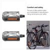 POPETPOP 2pcs Aluminum Alloy Bike Pedals Non-Skid Platform Pedals for Cycling Road view 2