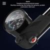 Bikes Pump with Gauge, High Pressure Aluminum Alloy Portable 300 PSI Pump for Road & Mountain Bikes view 2