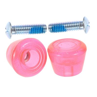 BESPORTBLE 3pairs Jam Plugs for Roller Skates Professional Brakes Wear-Resistant Non-Slip Quiet Operation Stability