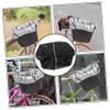 BESPORTBLE 5pcs Bike Basket Liner Elastic Band Design for Easy Storage Fit for Bike Baskets Protects Cycling Items from Rain and Dirt view 2