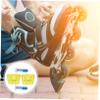 BESPORTBLE 3pairs Figure Skating Toe Stops Roller Skate Toe Pads Hard Ice Skates Guards Replaceable Plugs Portable Brakes Non-Slip Easy to Install Quiet Braking Performance view 3