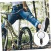 BESPORTBLE 2sets Cycling Rearview Mirrors for Bike Handlebar Rotating for Mountain Road and City Bikes view 3