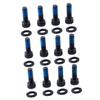 BESPORTBLE 12pcs Steel Brake Fixing Screws Washers Long Brake Mount Adapter Screws for Bicycle view 1