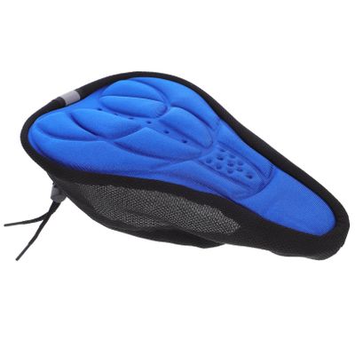 BESPORTBLE 3pcs Men Comfort Bike Seat Cover Gel Padded Saddle for Mountain Bikes Easy Install Breathable Ergonomic Design Fit
