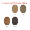 CRAFTMEMORE Heavy Cotton Webbing (Custom - 2 Inch/16y/4colors) view 2