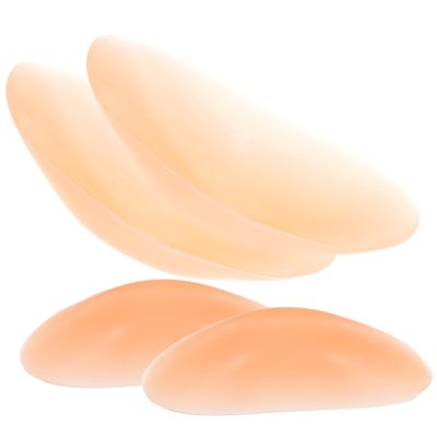 BUTIFULSIC Adhesive Anti-Slip Shoulder Pads for Women Clothing Silicone Removable Shoulder Enhancer Pads Comfortable Washable Push up Pads for Everyday Use 2 Pairs