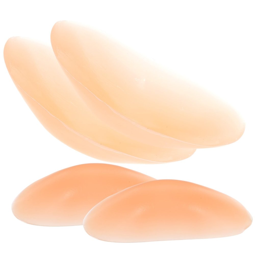 BUTIFULSIC Adhesive Anti-Slip Shoulder Pads for Women Clothing Silicone Removable Shoulder Enhancer Pads Comfortable Washable Push up Pads for Everyday Use 2 Pairs