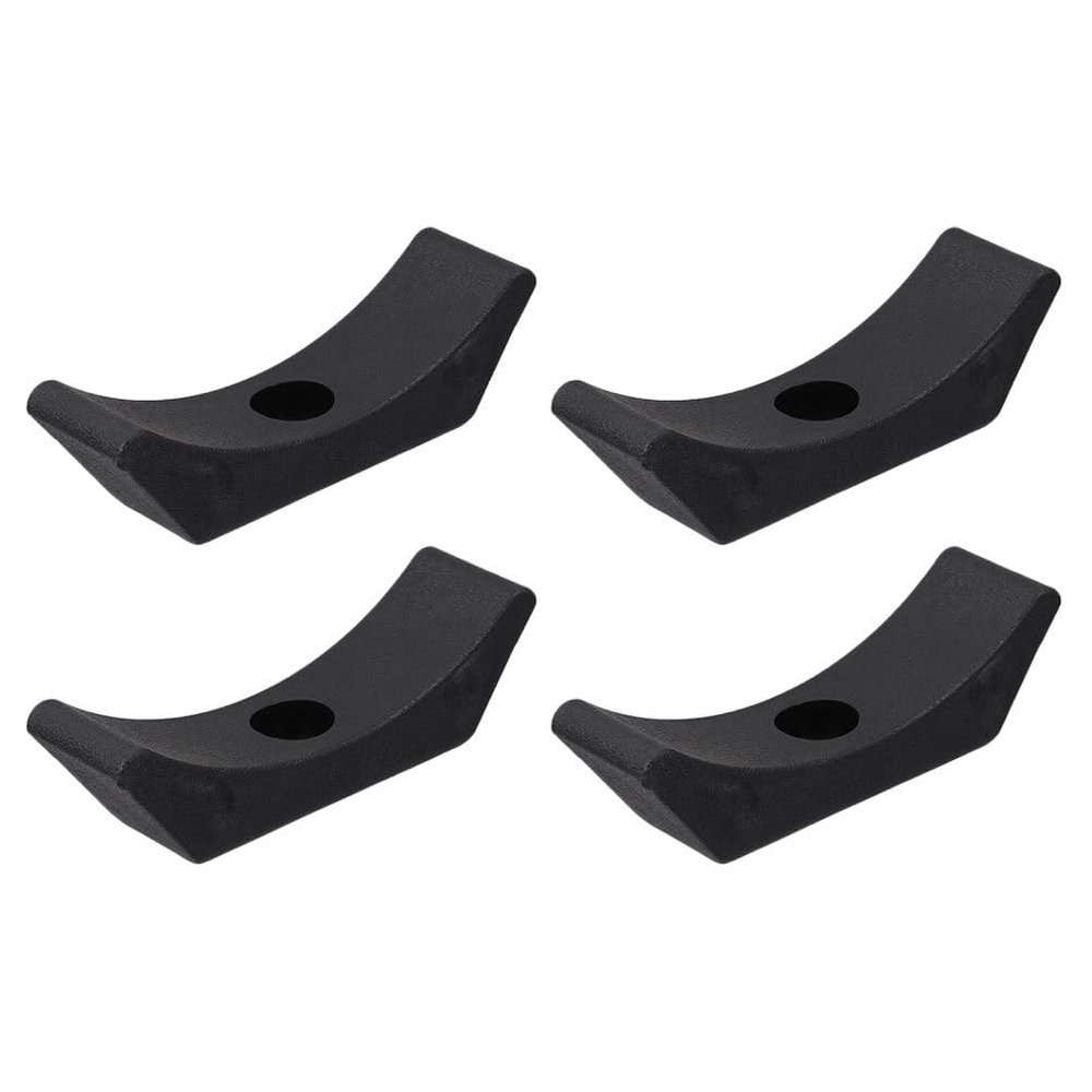 Gogogmee Adjustable Weight Bar Rack - Dumbbell Brackets - Weight Storage Stand - Dumbbell Saddles - Efficient Organizer and Holder Stand Set