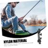 Gogogmee Fishing Pole Support Stand Set with Fishing Chair Holder Umbrella Stand Bait Tray Rack Durable Materials for Outdoor Use view 2