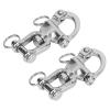 Astibym Snap Shackle 316 Stainless Steel Quick Release High Strength Universal for Sailboat Rigging Gear (87mm), Astibym view 2