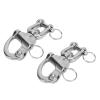 Astibym Snap Shackle 316 Stainless Steel Quick Release High Strength Universal for Sailboat Rigging Gear (87mm), Astibym view 3