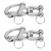 Astibym Snap Shackle 316 Stainless Steel Quick Release High Strength Universal for Sailboat Rigging Gear (87mm), Astibym view 4