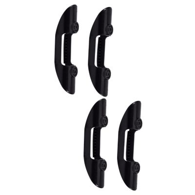BESPORTBLE 2pairs Kayak Holder Clips Fixed Buckle Accessories for Canoes and Boats Storage No Screws Included Black