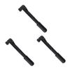 BESPORTBLE 3pcs Mini Portable Bike Inflator High Pressure Pump with Air Needle for Compact Design for Easy Carrying and Construction Cycling Accessory