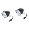 BESPORTBLE 2 Sets Elegant Retro Bike Light Set 3 Front Headlight for Cycling Led Bike Lights for Night Rides Accessories Black view 1