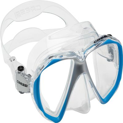 CRESSI Liberty Duo SPE Mask (Black/Titanium - Anti-Fog Lens)