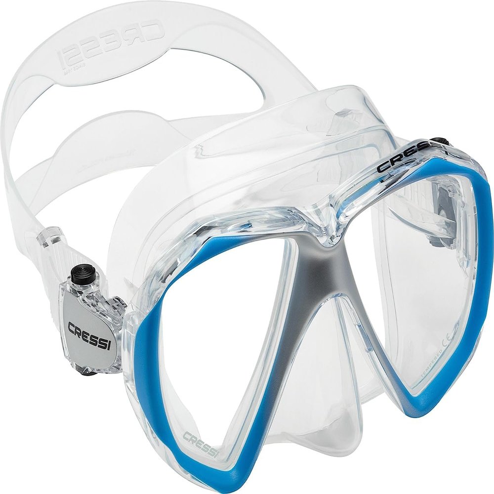 CRESSI Liberty Duo SPE Mask (Black/Titanium - Anti-Fog Lens)