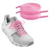 NDTEZUGT 1/4"(6mm) Flat Thin Shoe Laces, Original Athletic Shoelaces Shoe Strings Replacement Laces for Sneakers (Pink, 63''/160cm) view 1