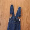 Baby Girls Denim Overalls Bell Bottom Kid Children Fashioned Flared Pants Jeans Baby Girl Clothes (A, 2-3Years) view 2