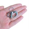 Marine Grade 316 Stainless Steel Fixed Shackle Hand Pull Quick Hanging Shackle snap Hook for Hoisting Rope Suspension (4Pcs, 1-3/8"(35mm)) view 2