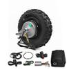 Off Road Rough Wheel Electric Wheelbarrow Scooter, Gear Hub Motor, Expansion Brakes Kit, 10 Inch Wheel, 24V, 36V, 48V, 350W (36V 350W) view 1