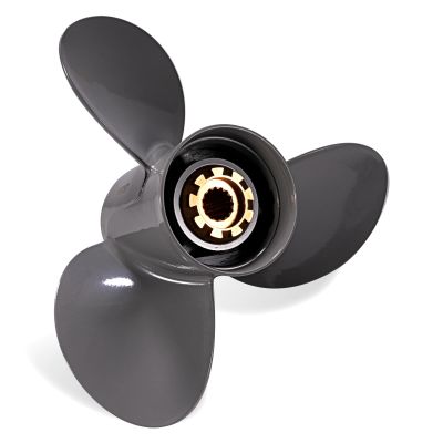 13 1/4 X 17 Upgrade OEM 58130-ZW1-017AH Outboard Boat Propeller fit Honda Engines 60-130HP 15 Spline Tooth 13.25x17 Aluminum 3 Blades RH