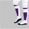 KJHY Fencing Cotton Socks Sweat-Absorbing/Wear-Resistant Compression Stockings for Kids Adult Epee Sabre Foil Fencers (Thickness : Purple, Size : Medium) view 2