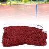 kowaku Badminton Net Only Mesh Net Volleyball Net Competition Standard Training Net Replacement Net for Backyard Outdoor Volleyball, Red view 2