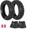 80/65-6 Scooter Tire Inner Tube,SOGIME 10 Inch Electric Scooter Tire Off-Road 10X3.0 E-Scooter Tube with Angled Valve Stem,2 Packs view 1
